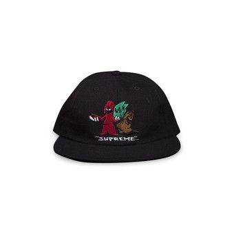 帽子 supreme Shadow 6-Panel Navy Supreme $ Patch 6-Panel (SS23) - $48