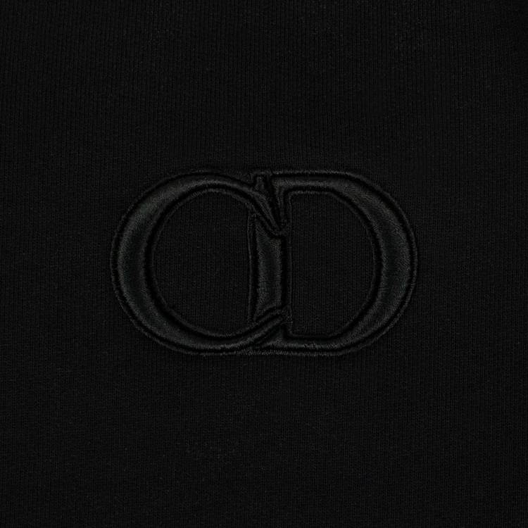 Buy Dior CD Icon Logo Crew Neck Sweater 'Black'   JA