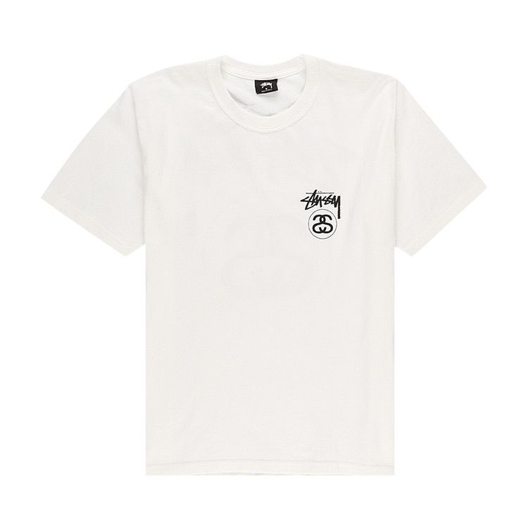 Buy Stussy Stock Link Tee 'White' - 1904515 WHIT | GOAT