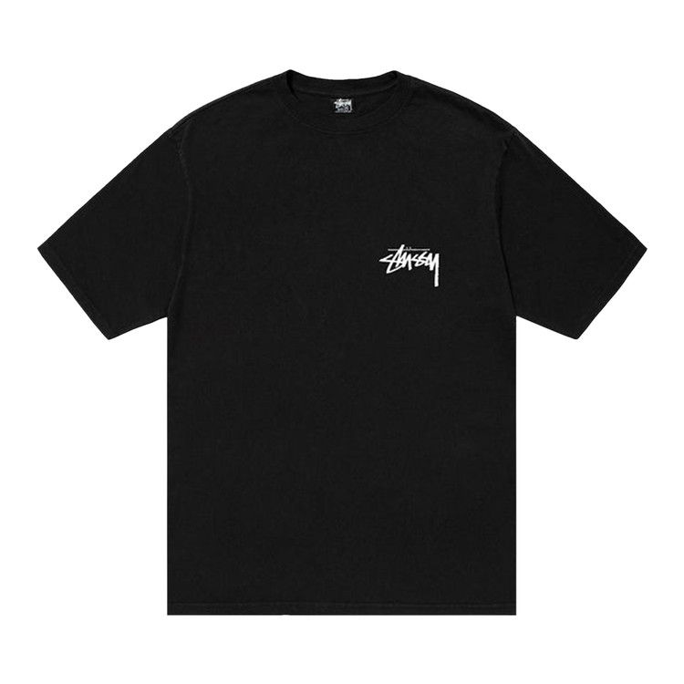 Stussy Club Crown Pigment Dyed Tee 'black'