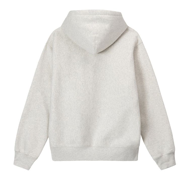 ★【Stussy】★Stussy Classic Dot Hoodie★Ash Heather★ Stussy Dot Stamp Hoodie Ash Heather Men's - SS24 - US