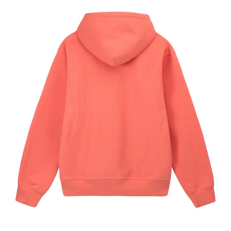 Stussy Stock Logo Appliqué Hood Rose