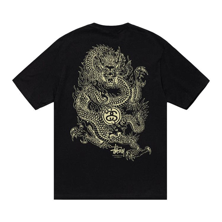 Buy Stussy Dragon Tee 'Black' - 1904847 BLAC | GOAT