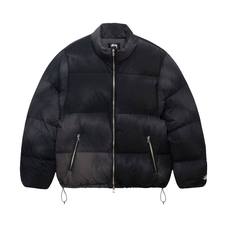 Buy Stussy Recycled Nylon Down Puffer 'Vintage Black' - 115673 