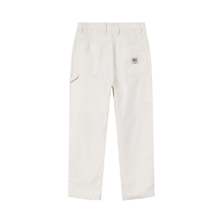 Stussy Canvas Work Pant 'white'