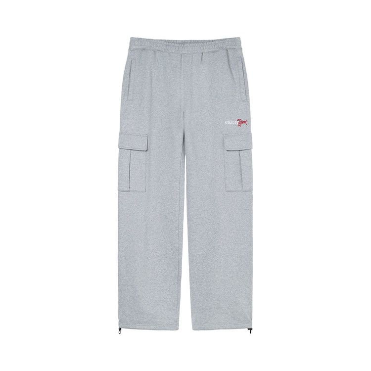 Buy Stussy Sport Cargo Fleece Pant 'Grey Heather' - 116578 GREY