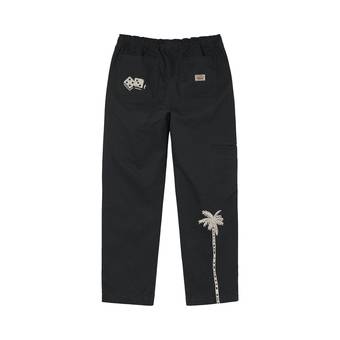 Buy Stussy Noma Icon Beach Pant 'Washed Black' - 116575 WASH | GOAT