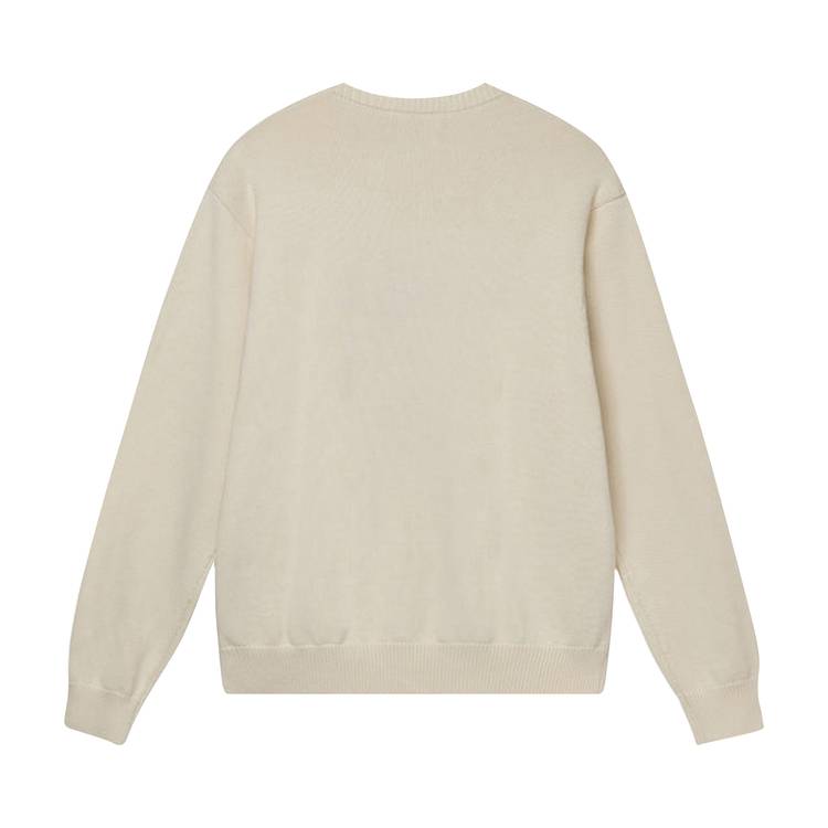 Buy Stussy Skull Sweater 'Natural' - 117154 NATU | GOAT