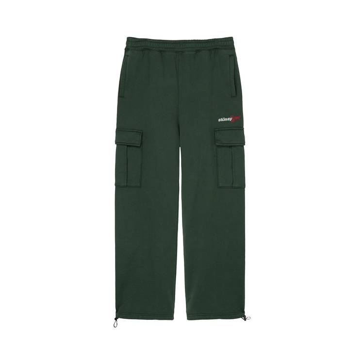 Buy Stussy Sport Cargo Fleece Pant 'Forest Green' - 116578 FORE | GOAT