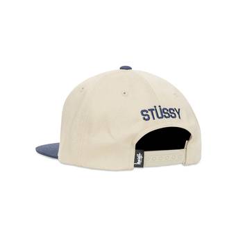 STUSSY PINSTRIPE CAP　カーキ　ワンサイズ キャップ 帽子 メンズ 【超新作】