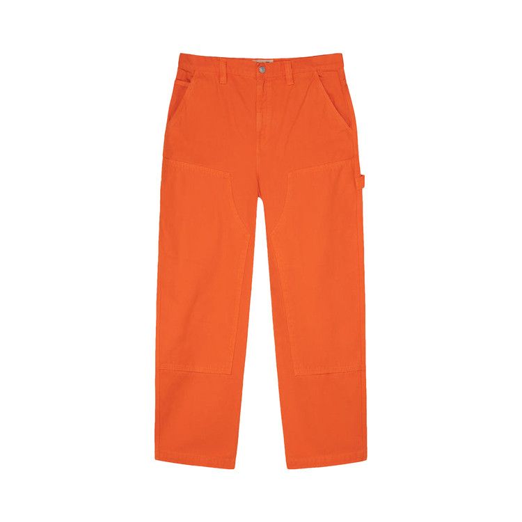Stussy Canvas Work Pant 'orange'