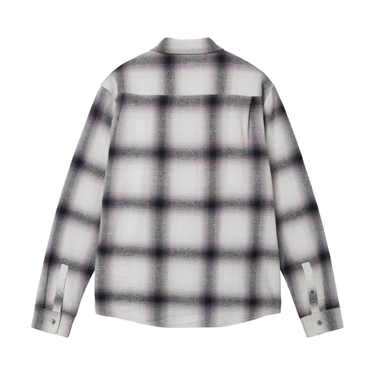 Buy Stussy Hellshire Plaid Shirt 'Grey' - 1110261 GREY | GOAT DE