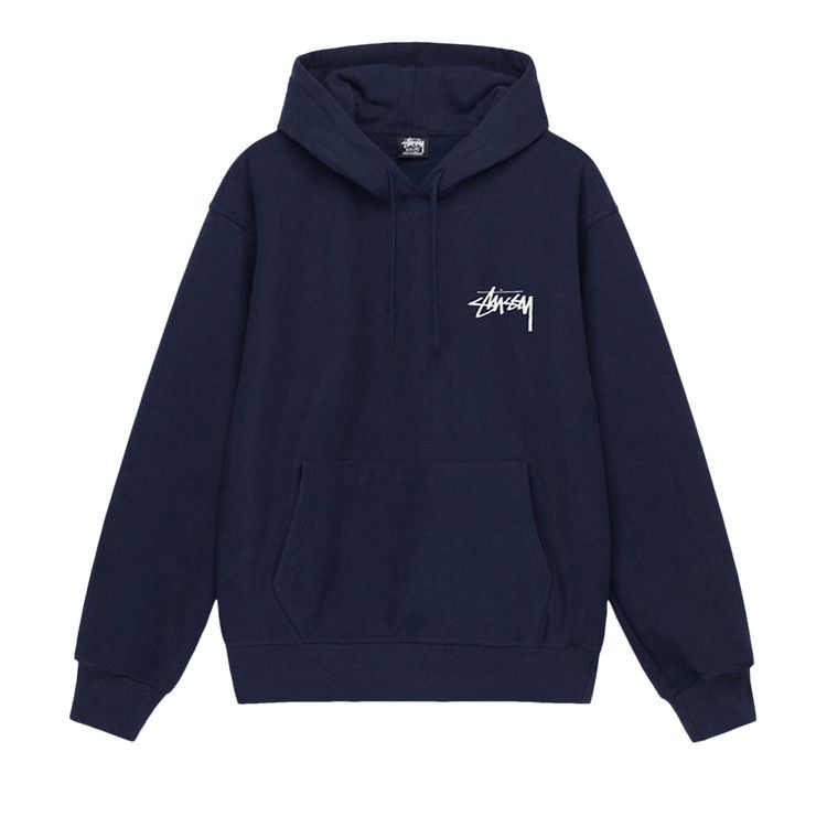 ★関税込★Stussy★Stussy Bakar Nobody’s Home Hoodie Navy★ ☆関税込☆Stussy☆Stussy Bakar Nobody's Hoodie Navy☆ Basic