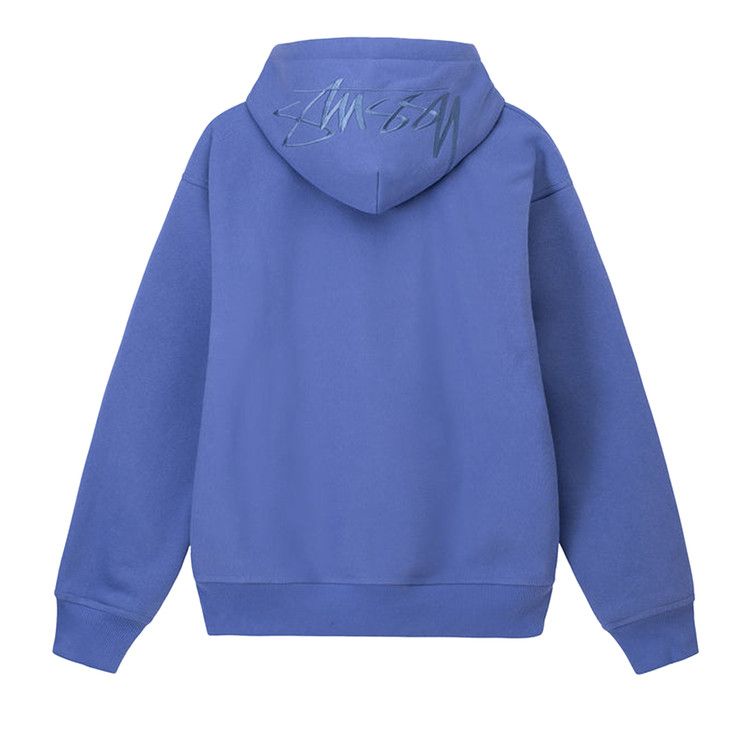 Stussy Back Appliqué Hoodie Denim