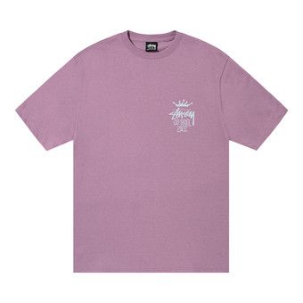 Buy Stussy Old Skool 22 Tee 'Orchid' - 1904850 ORCH | GOAT