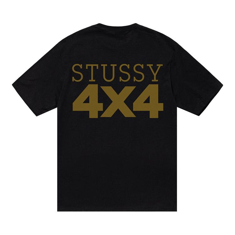Buy Stussy 4X4 Tee 'Black' - 1904841 BLAC | GOAT