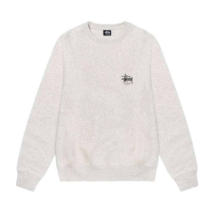 Stussy Dragon Crew 'Ash Heather'