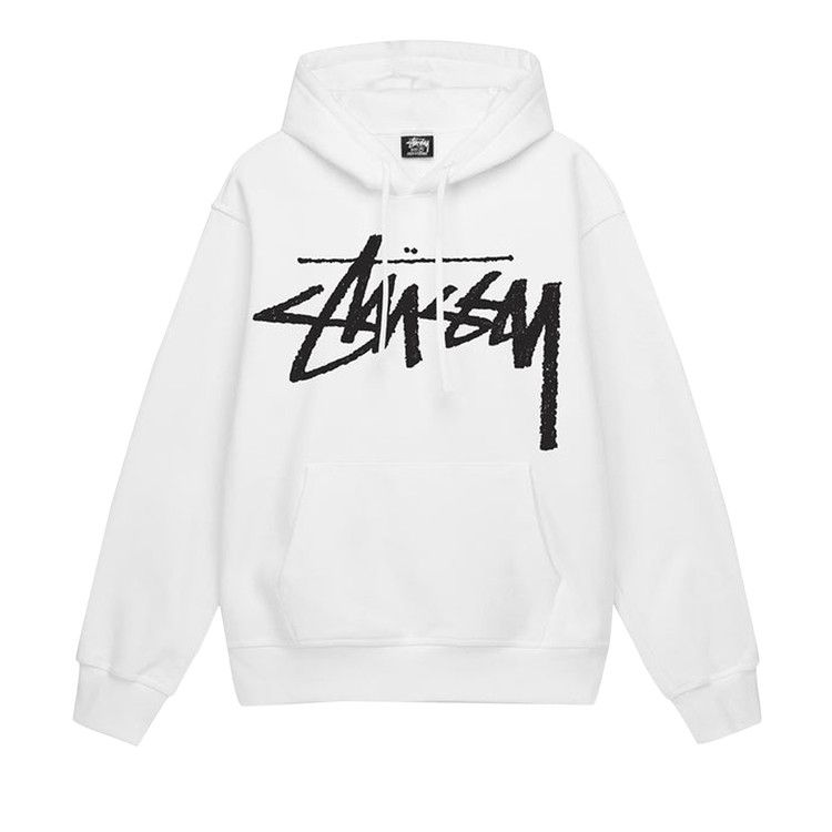 Hoodie 2025 stussy white