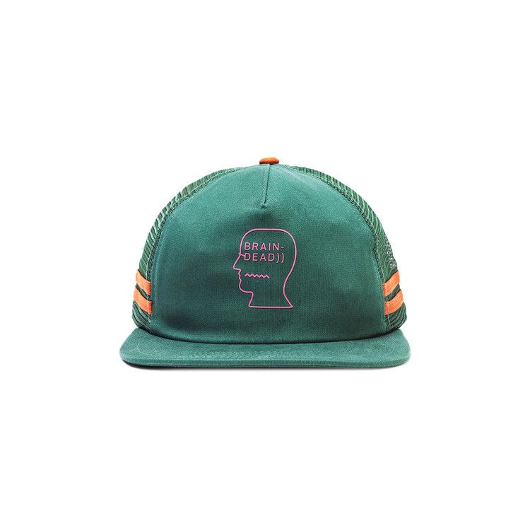 Buy Brain Dead Logohead 5 Panel Trucker Cap 'Mallard