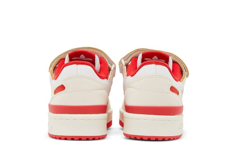 Buy Wmns Forum 84 Low 'Off White Vivid Red' - GX4518 | GOAT