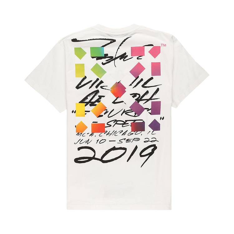 Buy Off-White Futura T-Shirt Alien Over | \'White\' GOAT - OMAA038S201850500188