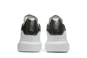 【Alexander mcqueen】Oversole Sneakers★553770 WHFBU 9053 Buy Alexander McQueen Wmns Oversized Sneaker 'White Rose