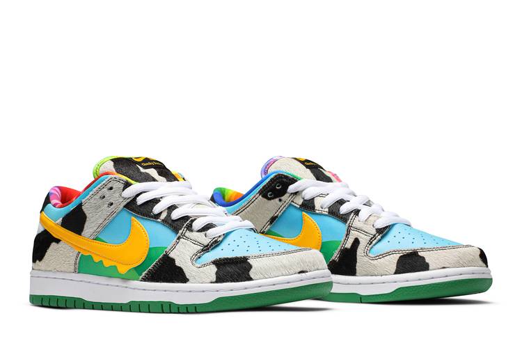 ▷ Peinture NIKE SB DUNK LOW BEN & JERRY'S par Pegaz art