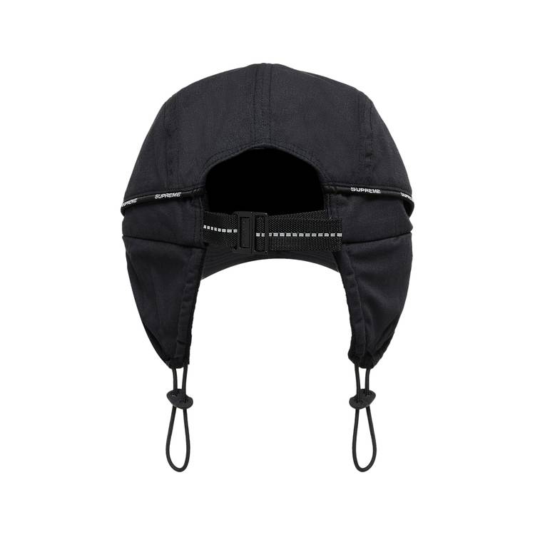 Buy Supreme Packable Ear Flap Camp Cap 'Black' - FW22H48 BLACK | GOAT