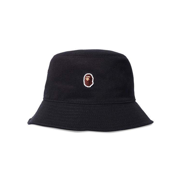 Buy BAPE Ape Head One Point Bucket Hat 'Black' - 1I30 181 024