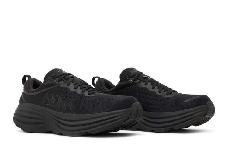 Hoka Bondi 8 2e Wide Triple Black