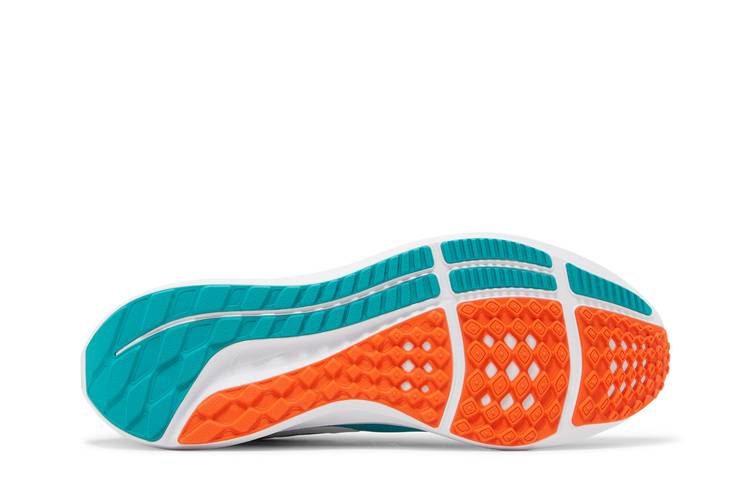 Miami Dolphins Nike Unisex Zoom Pegasus 39 Running Shoe - Aqua