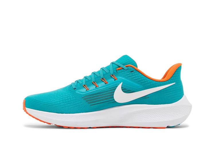 NFL Miami Dolphins NIKE AIR ZOOM PEGASUS 39 Aqua Teal DR2052-300