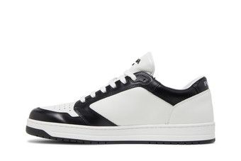 Buy Prada New Avenue Leather Low 'White Black' - 2EE363 3LJ6 F0964