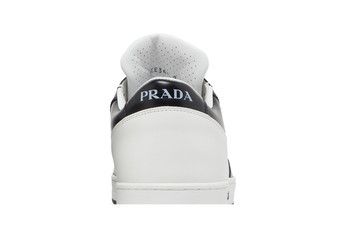 Buy Prada New Avenue Leather Low 'White Black' - 2EE363 3LJ6