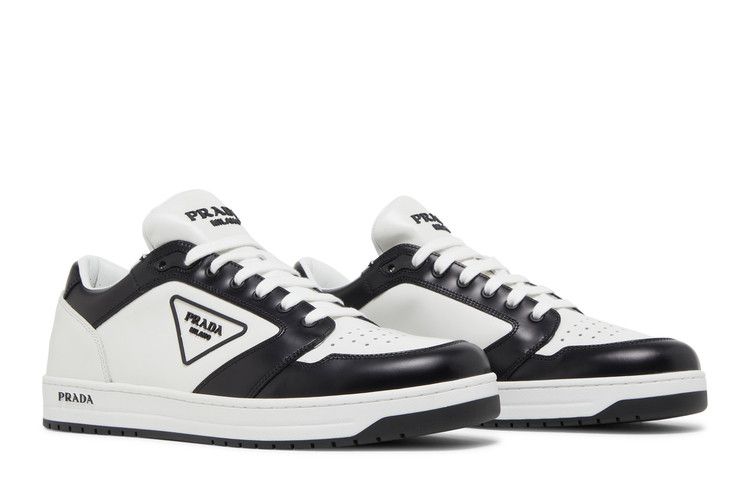 Prada Gucci New Avenue Lt Wht Blk Snkr In White