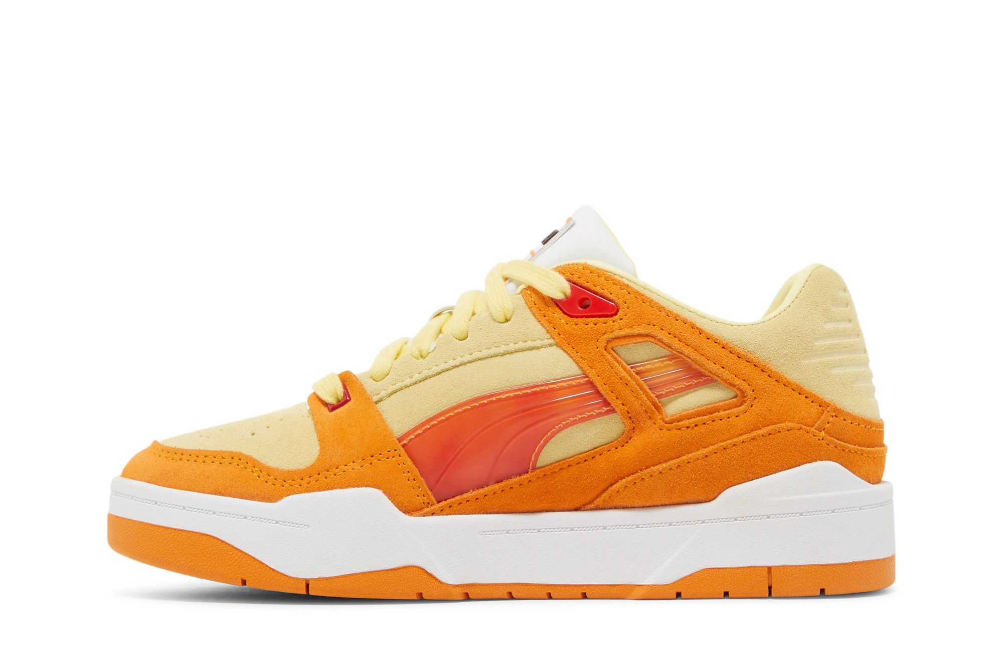 Pre-owned Puma Pokémon X Slipstream Lo Jr 'charmander' In Orange