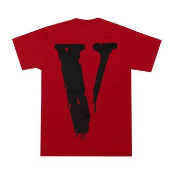 Buy Vlone x Nav Bad Habits Drip Short-Sleeve T-Shirt 'Red' - 1020
