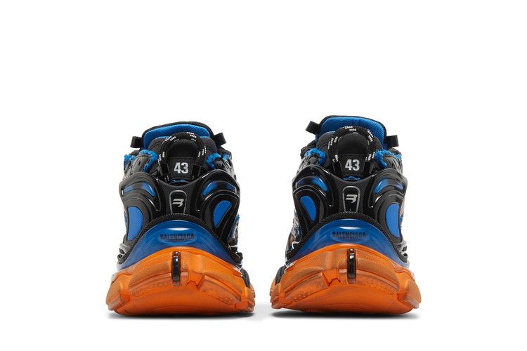 Balenciaga track hot sale blue orange