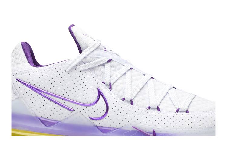 Look out for the Nike Lebron 17 Low Lakers Home •