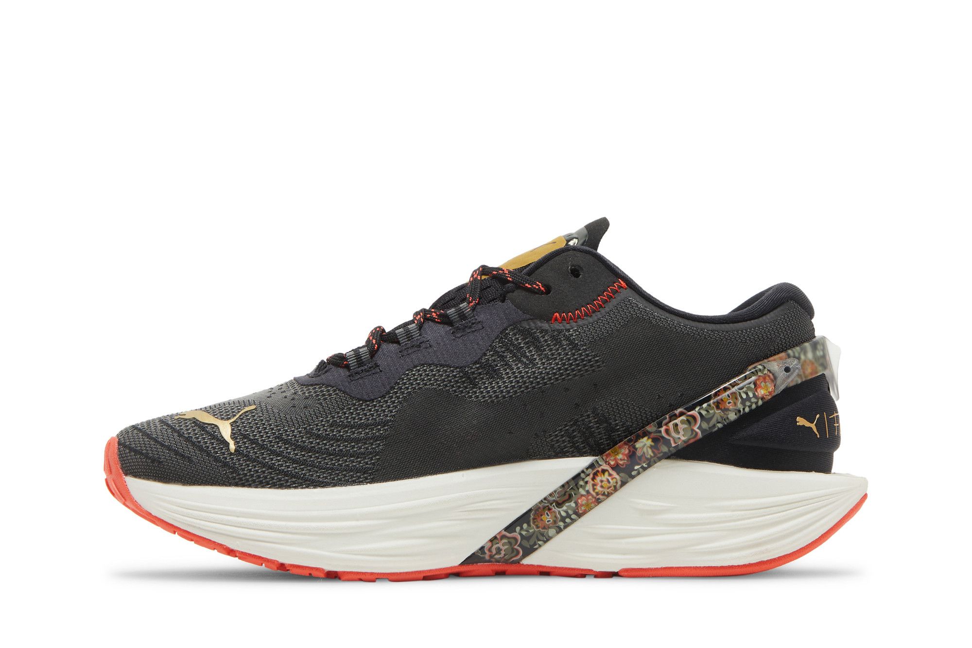 Pre-owned Puma Frida Kahlo X Wmns Run Xx Nitro 'floral - Black'