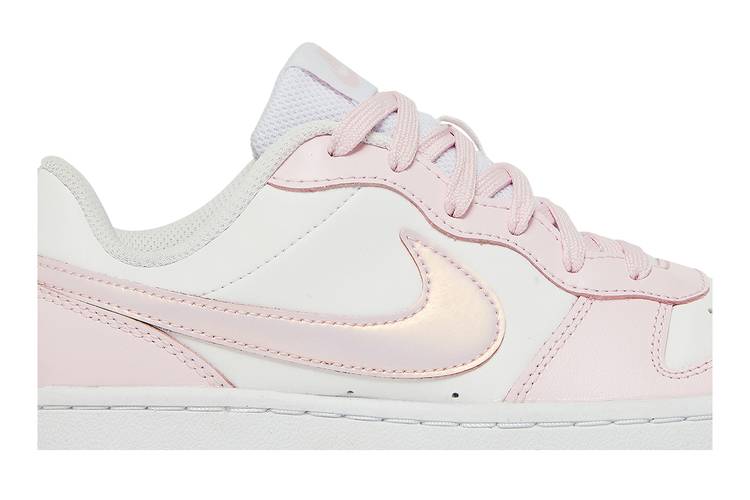 Nike Court Borough Low 2 SE (GS) Big Kids' Shoes 6Y White/Pink  Foam/Women's 7.5