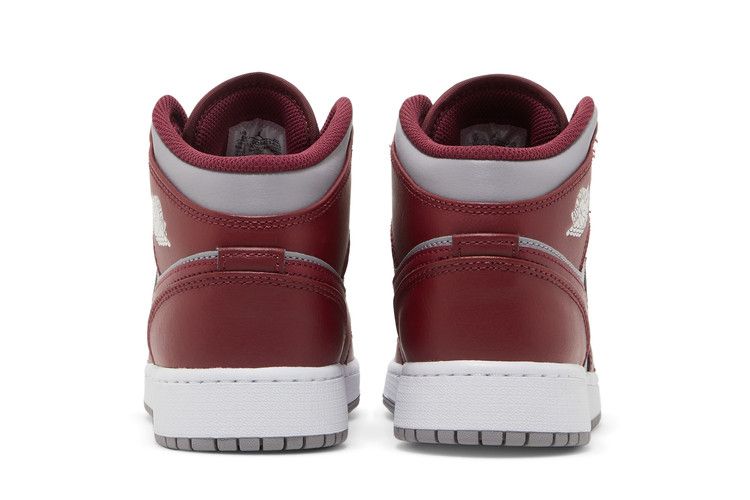 Air Jordan 1 Mid Gs Cherrywood Red