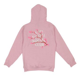 Buy Anti Social Social Club Cherry Blossom Hooded Sweatshirt 'Pink