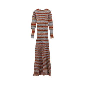 Buy Jacquemus Perou Long-Sleeve Knitted Striped Maxi Dress 'Red' - 193KN12 193 86451 | GOAT Buy Jacquemus Perou Long-Sleeve Knitted Striped Maxi Dress 'Red' - 193KN12 193 86451 | GOAT