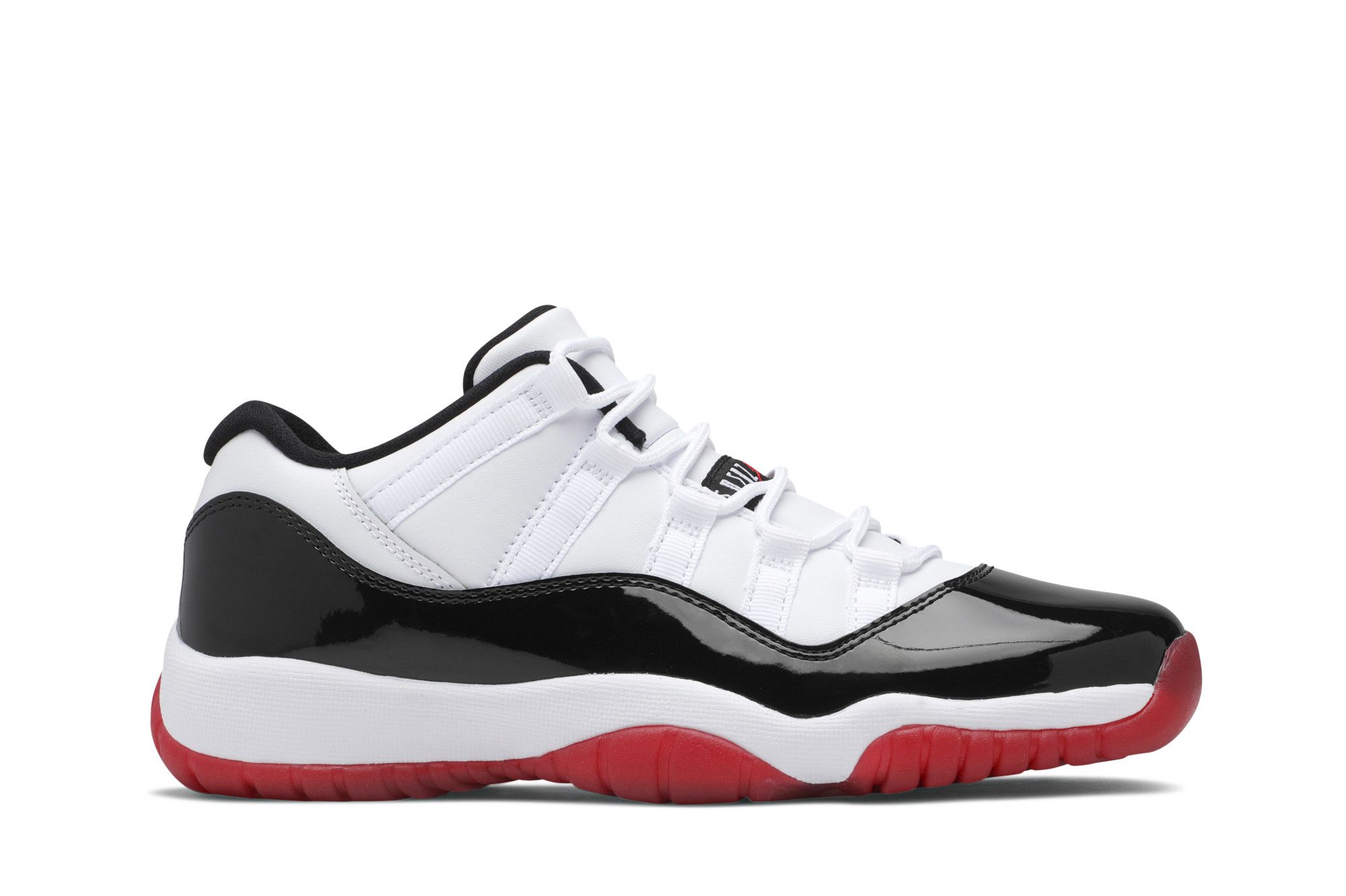 Pre-owned Air Jordan 11 Retro Low Gs 'concord-bred' In White