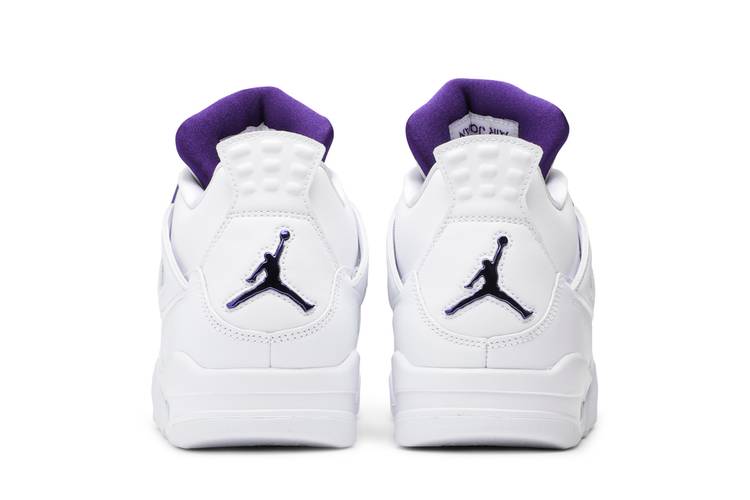 jordan 4s white purple
