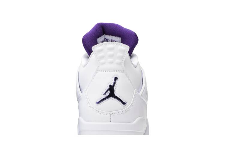jordan 4 retro purple and white