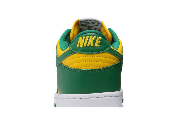 Nike Dunk Low SP Brazil 2020 Green Yellow (CU1727-700) Men's Size 5-13