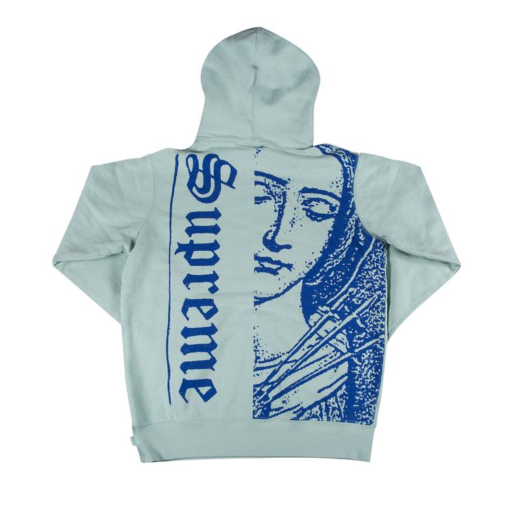 Supreme Mary Hooded Sweatshirt 'Pale Mint'