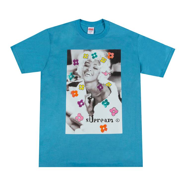 Buy Supreme Naomi Tee 'Light Slate' - SS20T9 LIGHT SLATE | GOAT IT